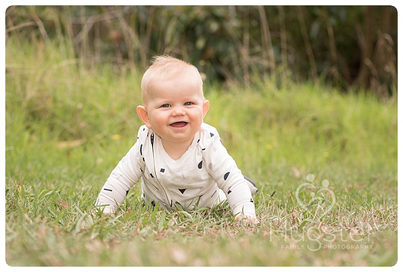 Baby Boy on the Grass