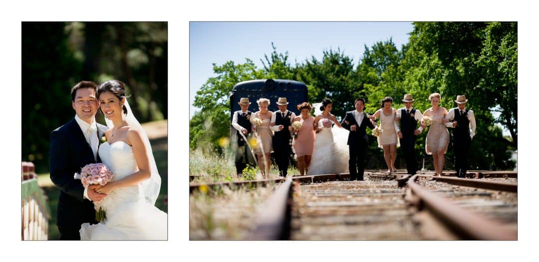 Outdoor Bridal Party