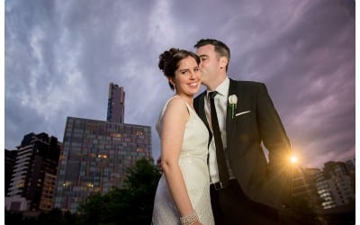 Stacey and Luke’s Melbourne CBD Wedding