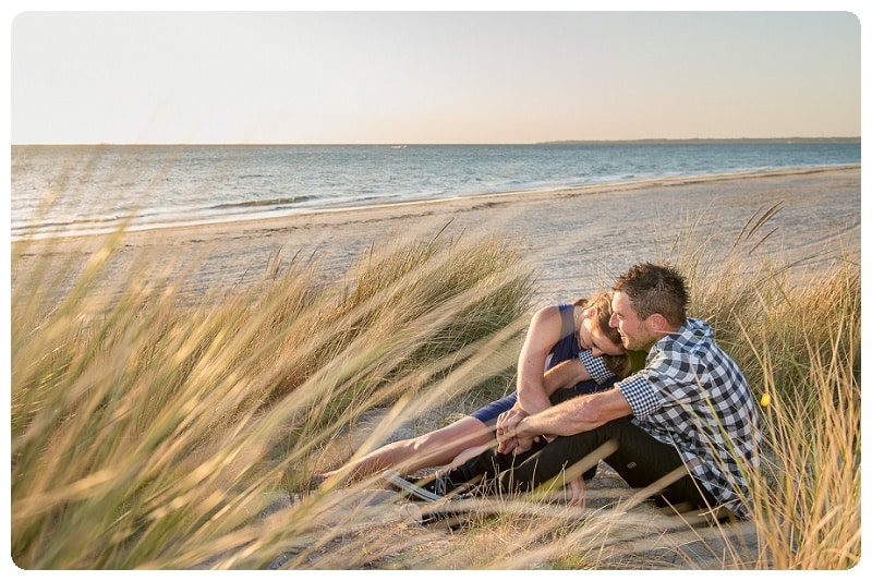 Carly and David’s Chelsea Beach Engagement Session