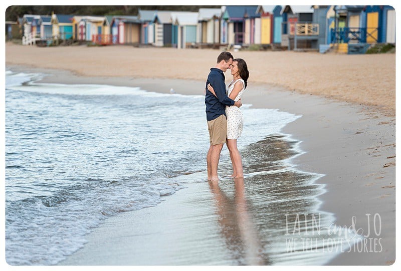 Natural Elegant Beach Engagement Portrait Beloved Fun Couple Wedding Iain Sim Jo Love Stories Park Melbourne 