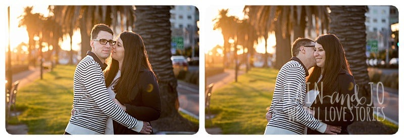 Natural Elegant Engagement Session Beach 