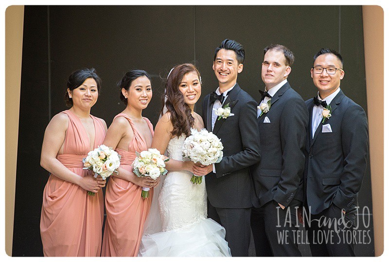 The bridal party