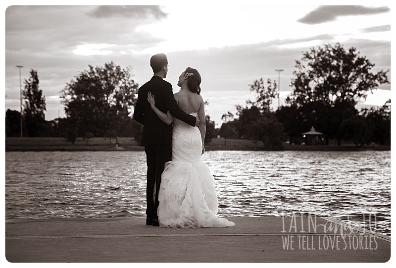 Bride and groom