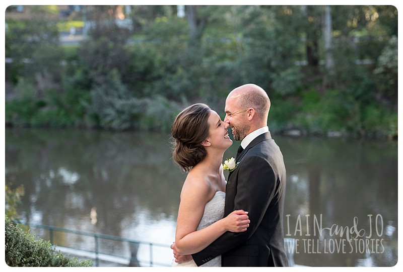 Couple Smiling by the Yarra