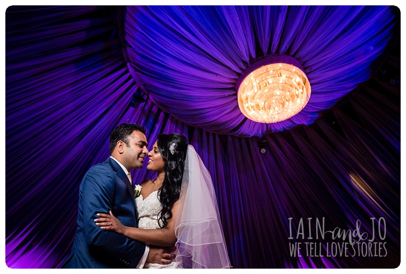 Bride and Groom at San Remo Ballroom