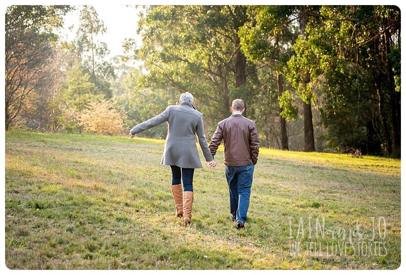 Couple Walking in the Park