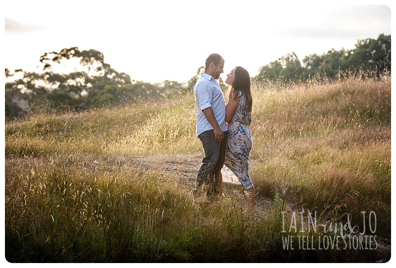 Couple in the field