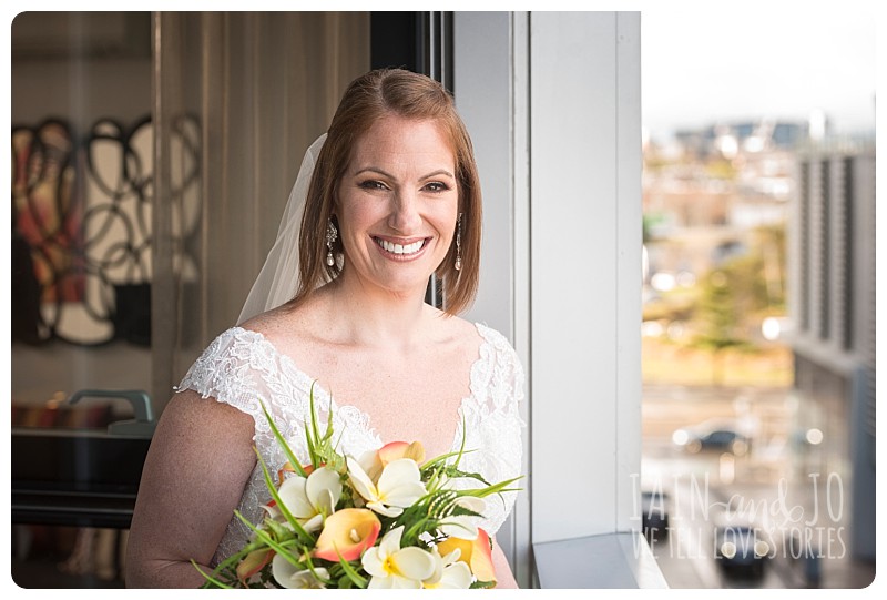 Smiley bride