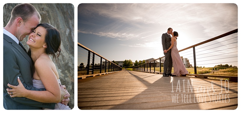 Outdoor engagement photos