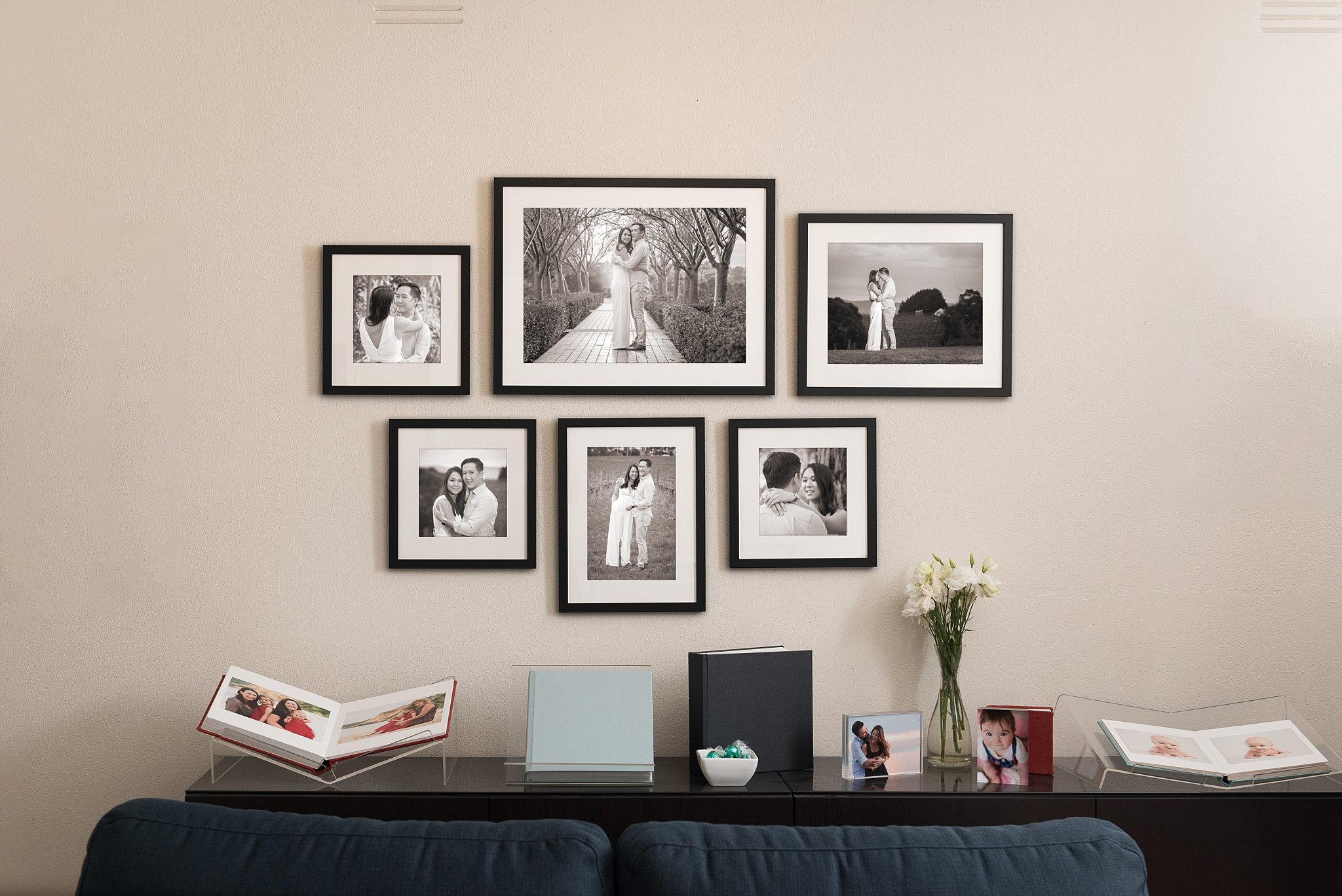 How to hang your framed wall collection Iain and Jo We Tell Love