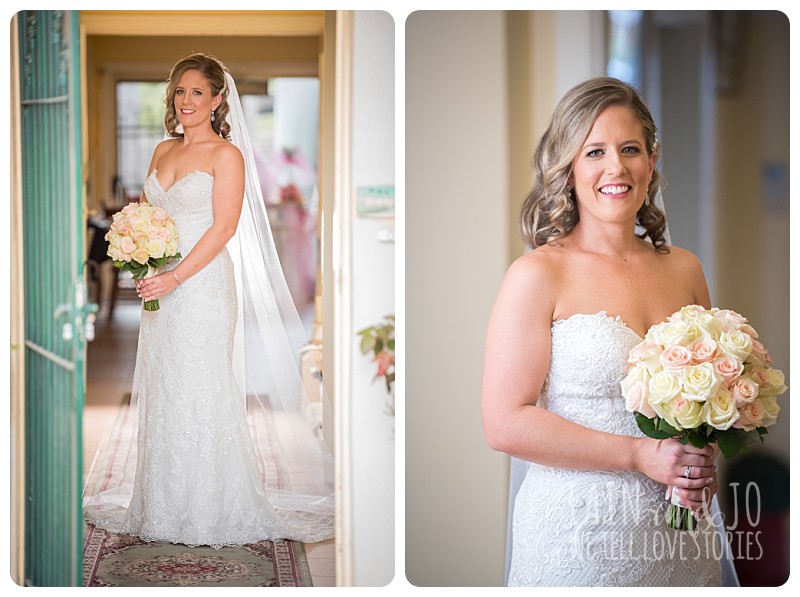 Beautiful white gown