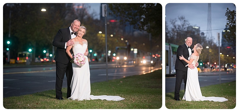 City wedding photos